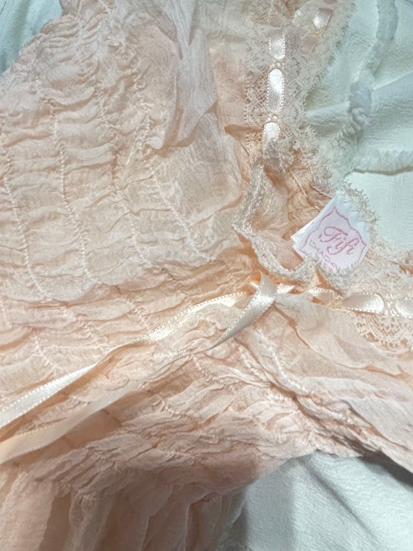 【新品】Fifi chachnil ピンク シフォン キャミソール