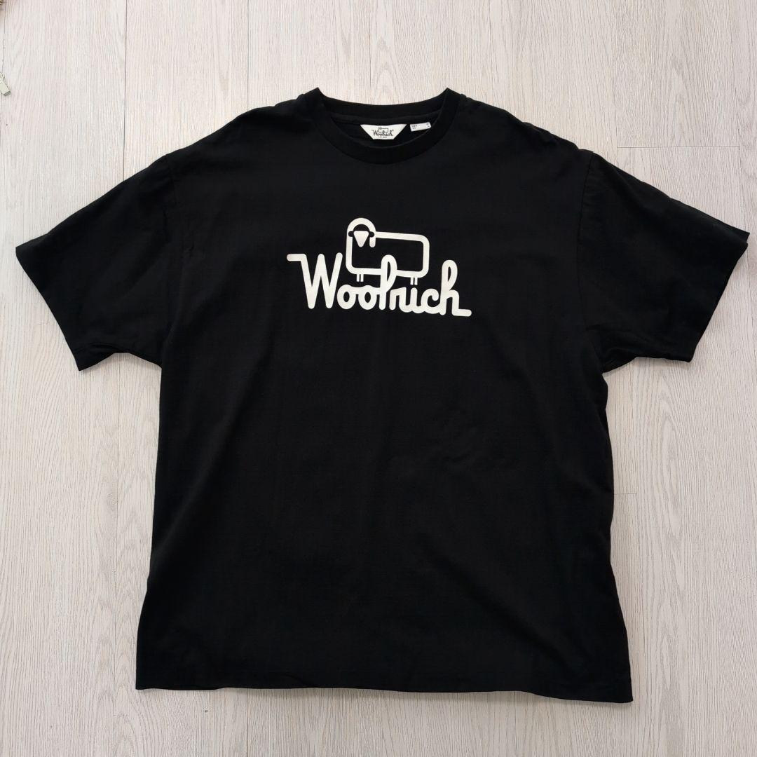 《貴重》Woolrich アイコン羊ロゴプリント ブラック Tシャツ