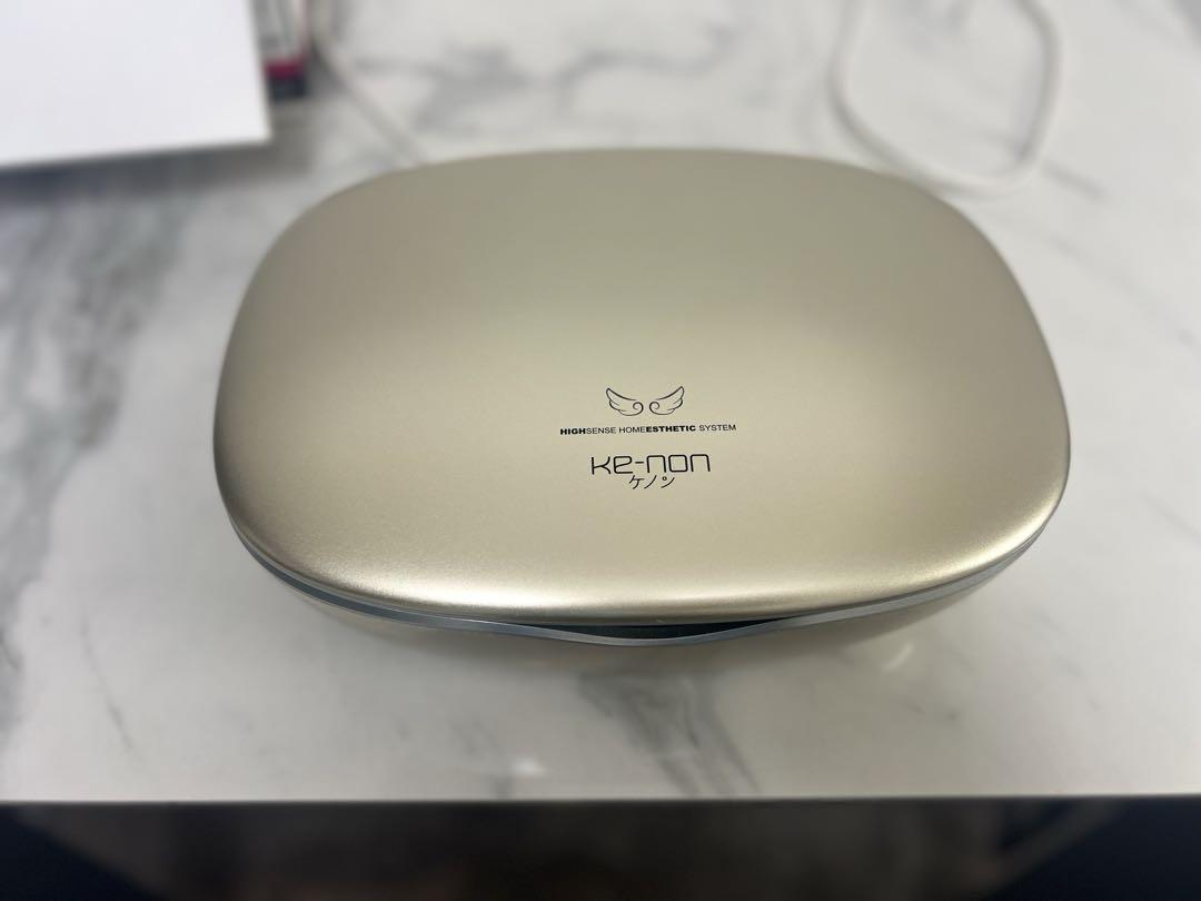 ke-non ケノン ver7.1 シャンパンゴールド　美品 ke-non 脱毛器ver7.1シャンパン ゴールド