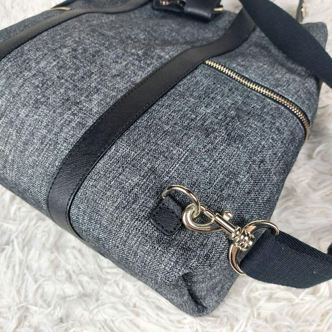 未使用 ヘンリベンデル 保存袋 2way キャンバス レザーリュックトートバッグ