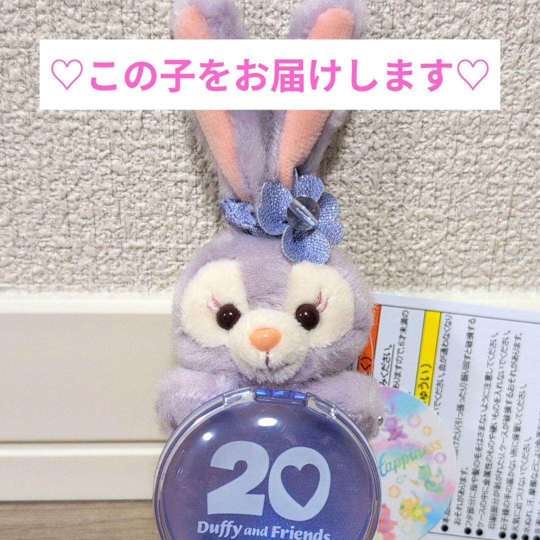 ステラルー ぬいぐるみバッジ ダッフィーフレンズ20周年