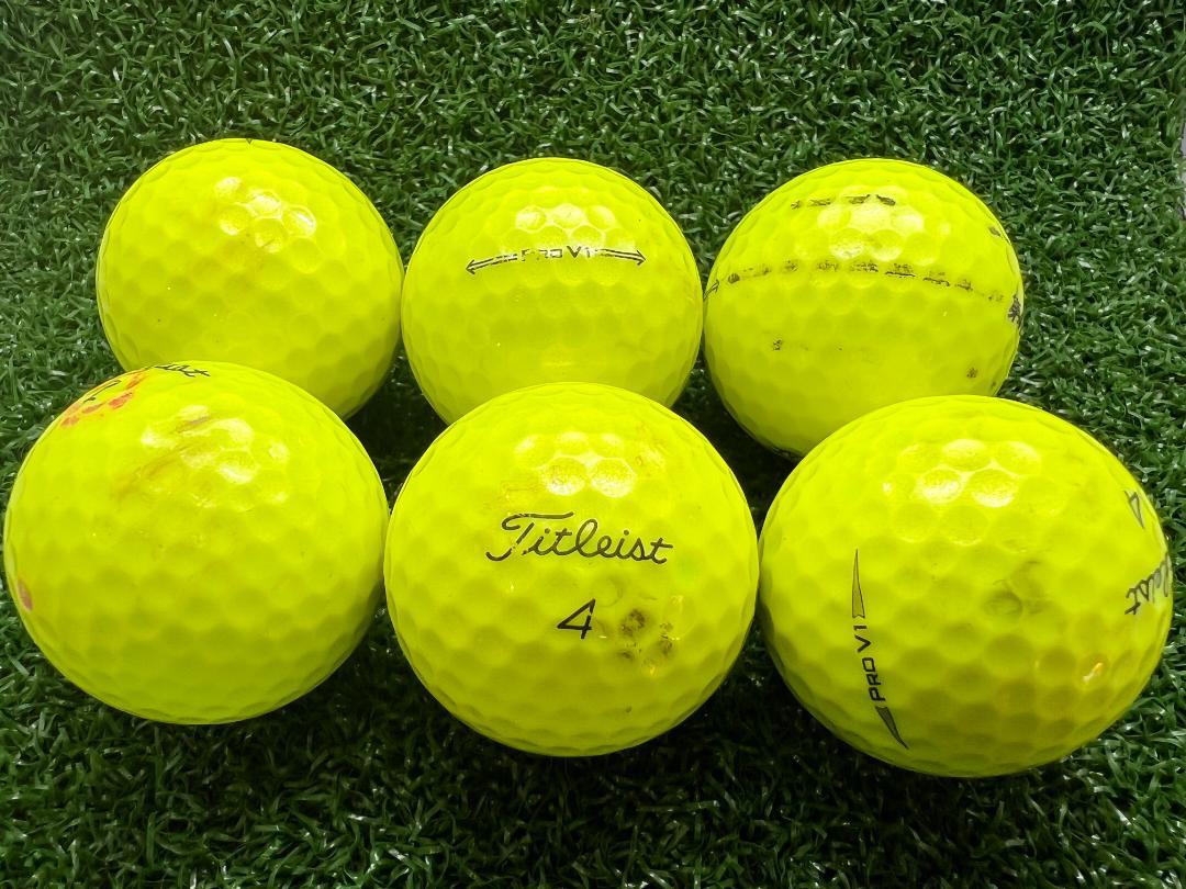 B03】Titleist PRO V1 黄 ロストボール 24球 - メルカリ