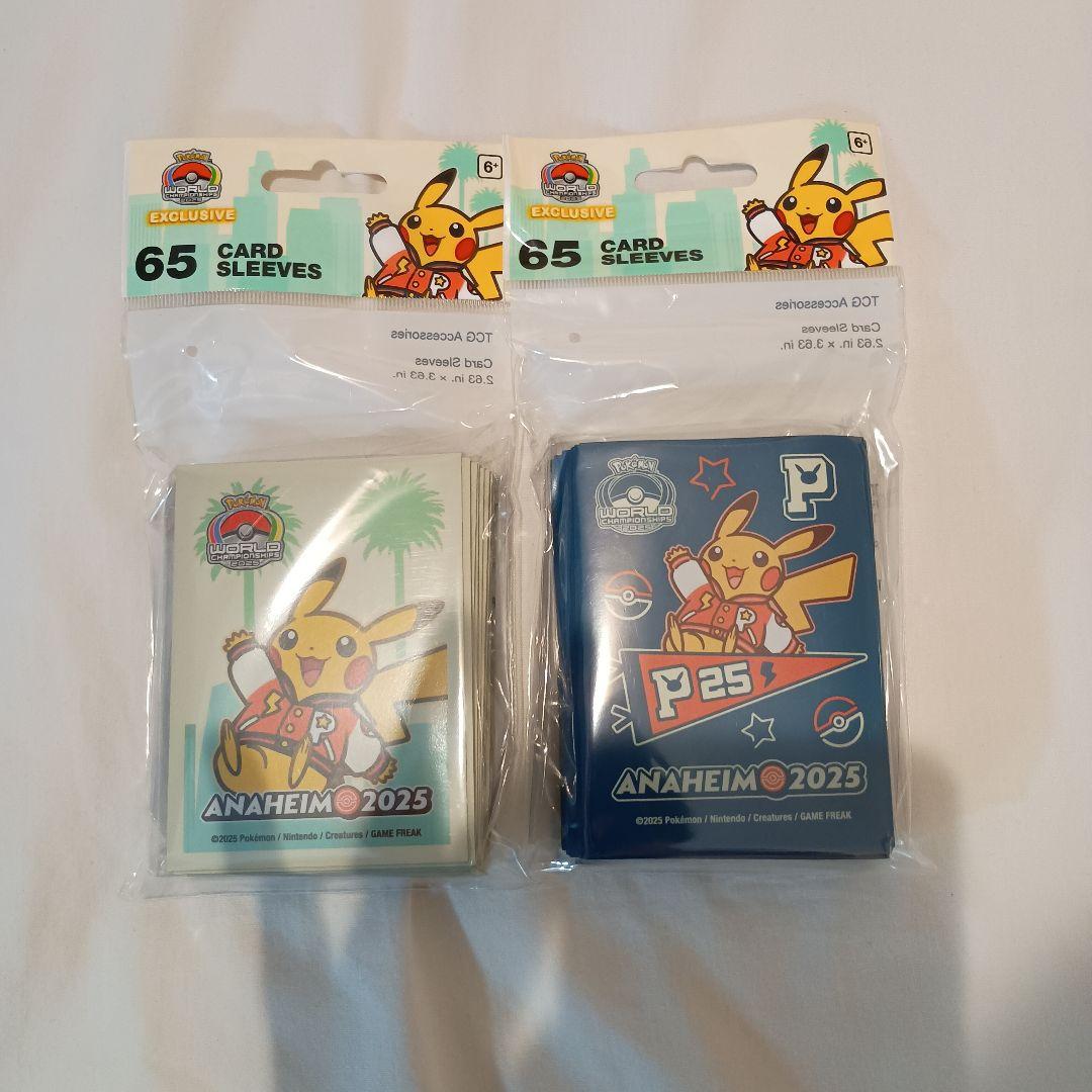 WCS2025 スリーブ ポケモンセンター アナハイム 海外 WCS2025 スリーブ ポケモンセンター アナハイム 海外 - メルカリ