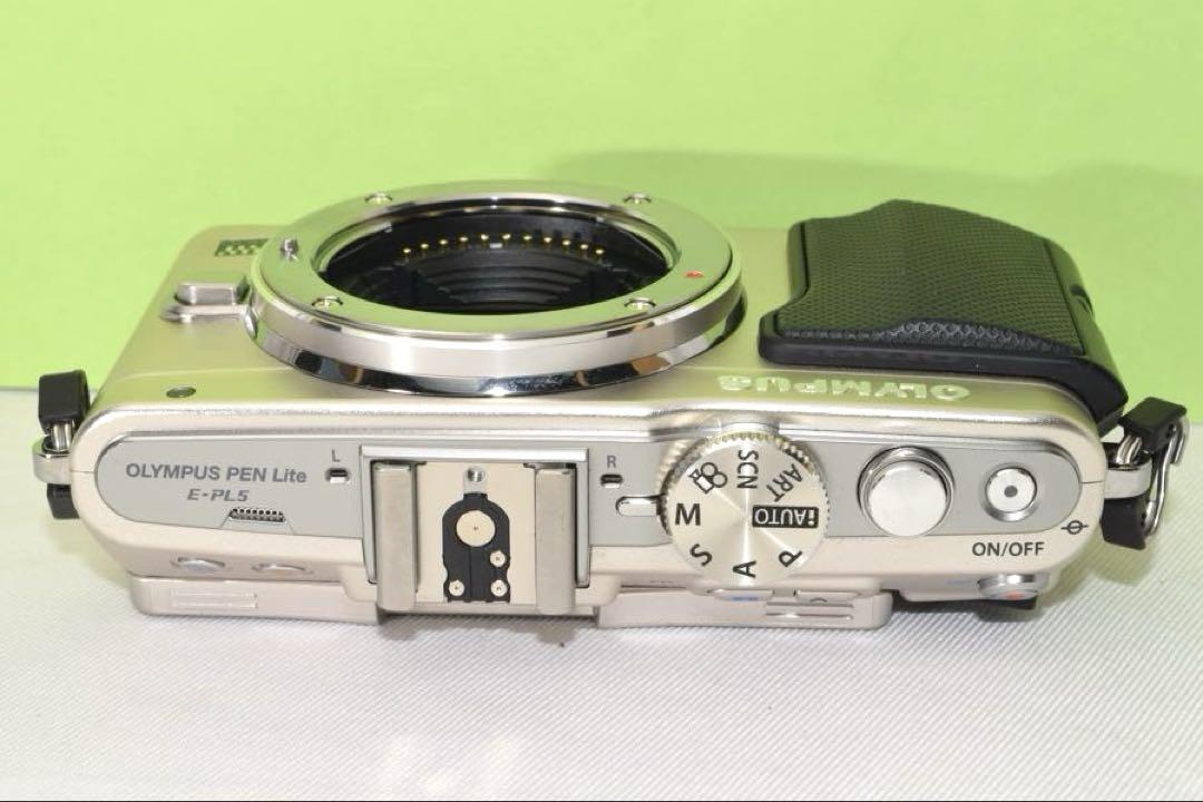 OLYMPUS E-PL5 シルバー ☆送料無料☆ - メルカリ