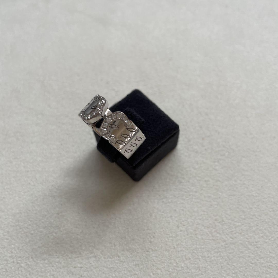 Cartier カルティエ ダイヤ　2C リング　8号　K18 WG