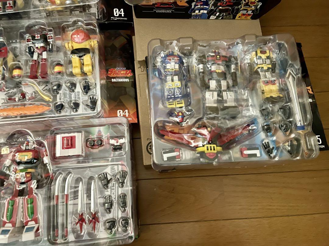 ミニアクション、ディフォルメ シリーズ ボルテス、コンバトラーvなど 10種