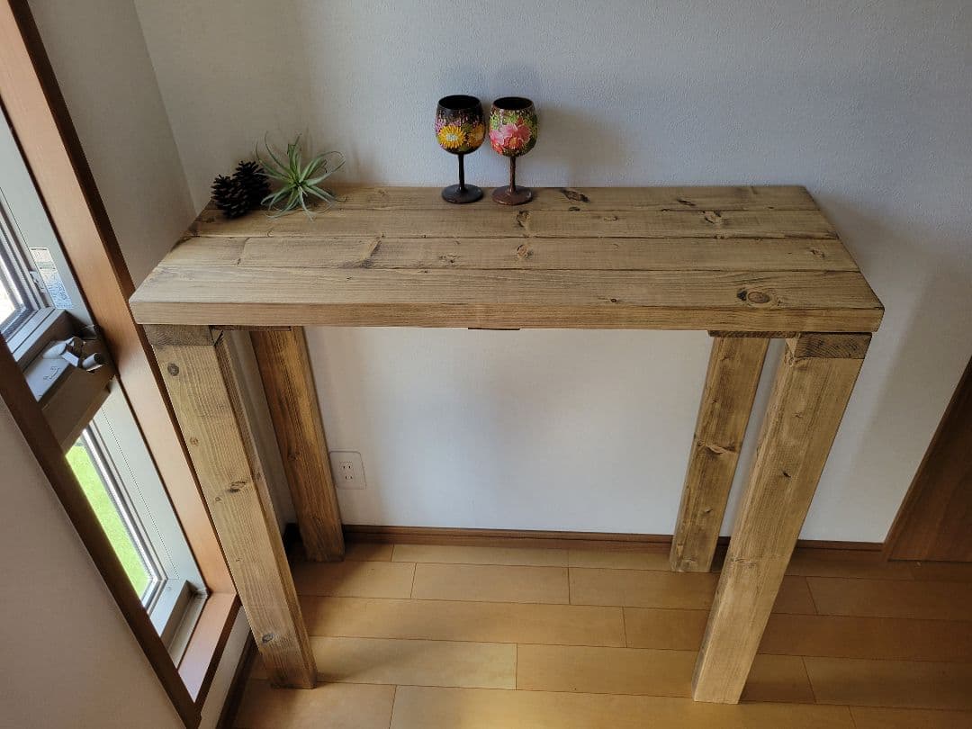 木製カウンターテーブル 高めのテーブル MARWIL-DEMENAGEMENTS_CH