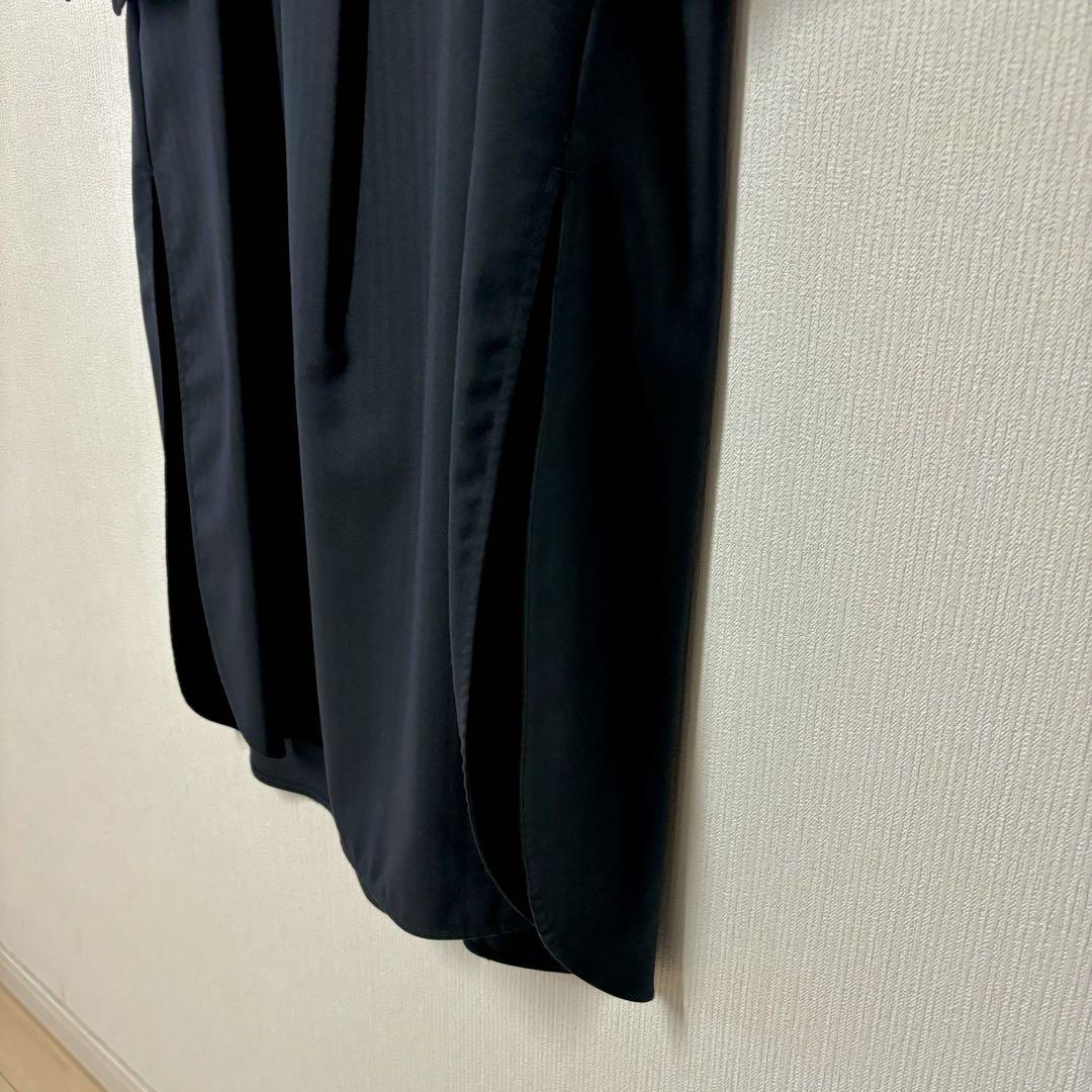 TICCA ティッカ 黒 長袖シャツワンピース