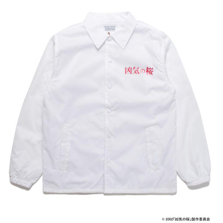 お買い得低価 XLサイズ コーチジャケット 白 Dj8b9-m88935087643 wackomaria 凶気の桜 超激得格安