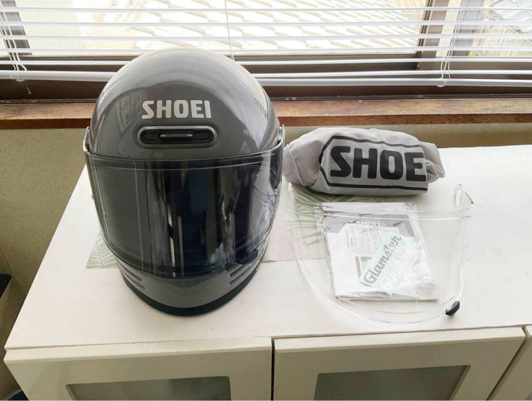 2024年製 SHOEI Glamster グレー L メロースモクシールド付