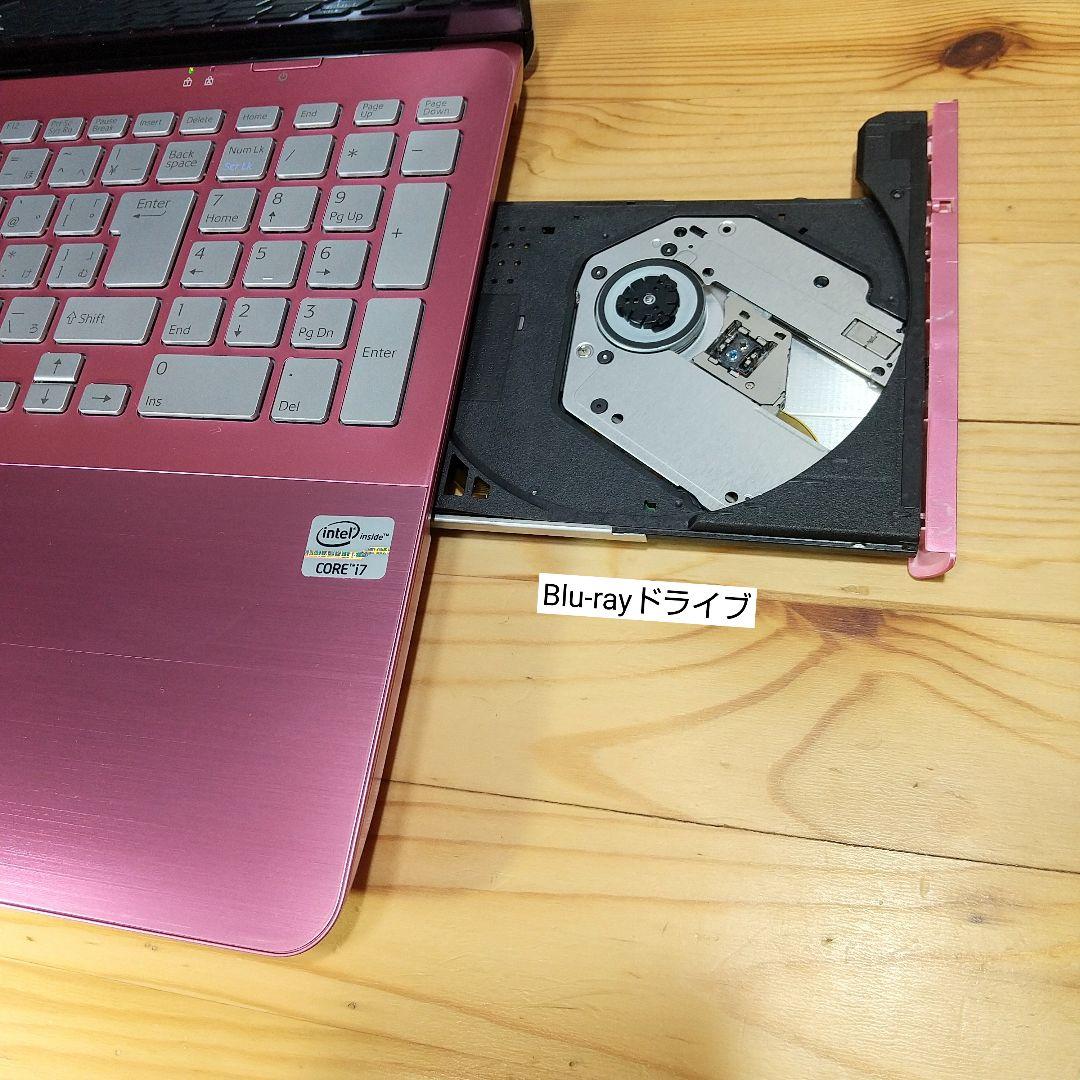 SONY/VAIO/ピンク/SVF15A/i7/12GB/SSD512GB