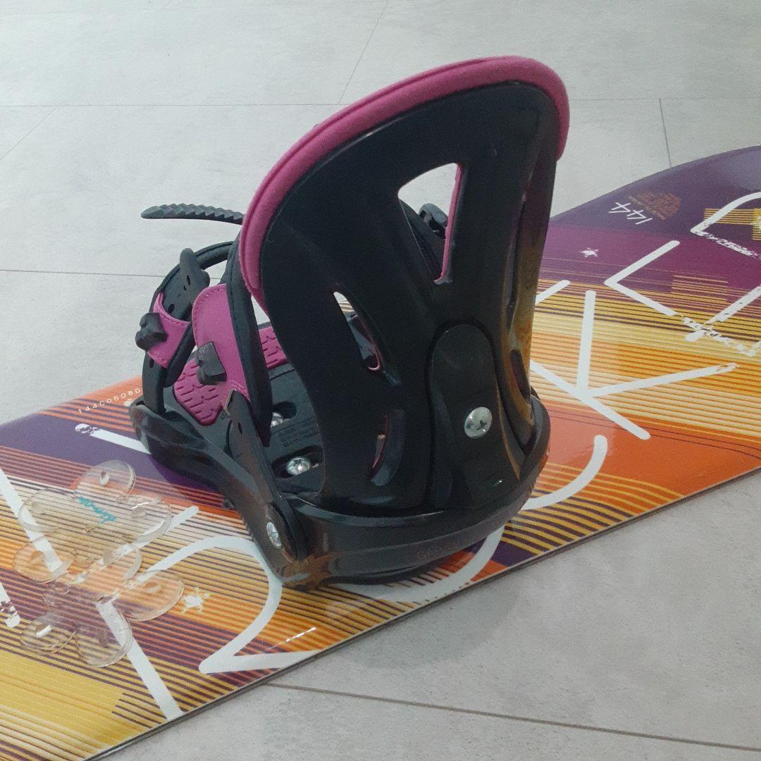 IGNIO MILWEL ROCKER スノーボード 2点セット ビンディング付