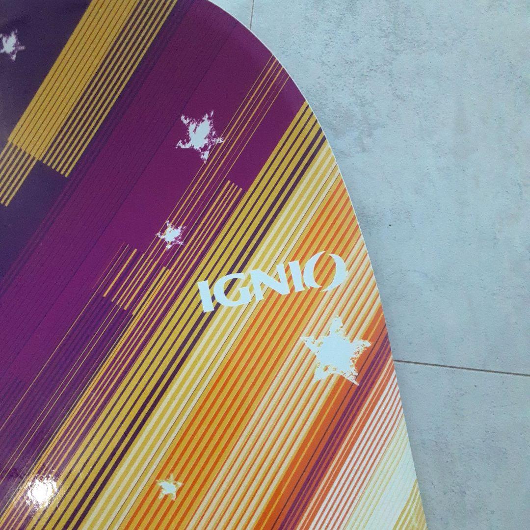 IGNIO MILWEL ROCKER スノーボード 2点セット ビンディング付