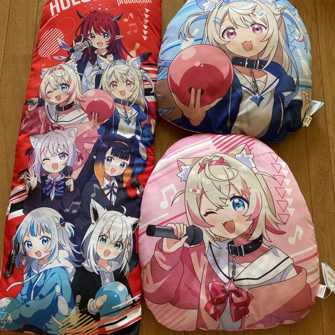 プライズ ラウンドワン限定 ホロライブ ダイカットクッション