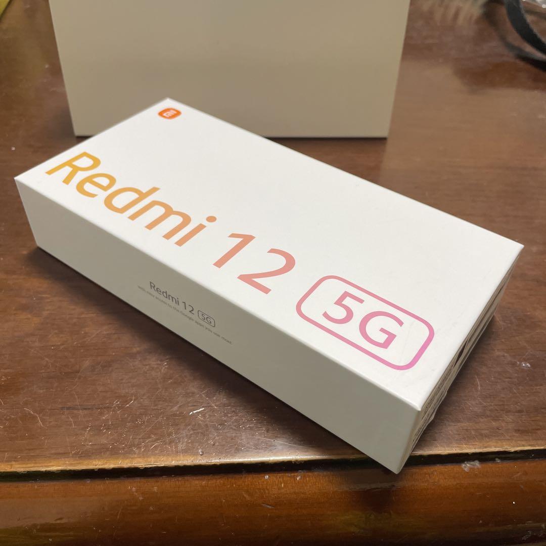 【新品・未使用に近い】Xiaomi Redmi 12 5G スマートフォン 本体