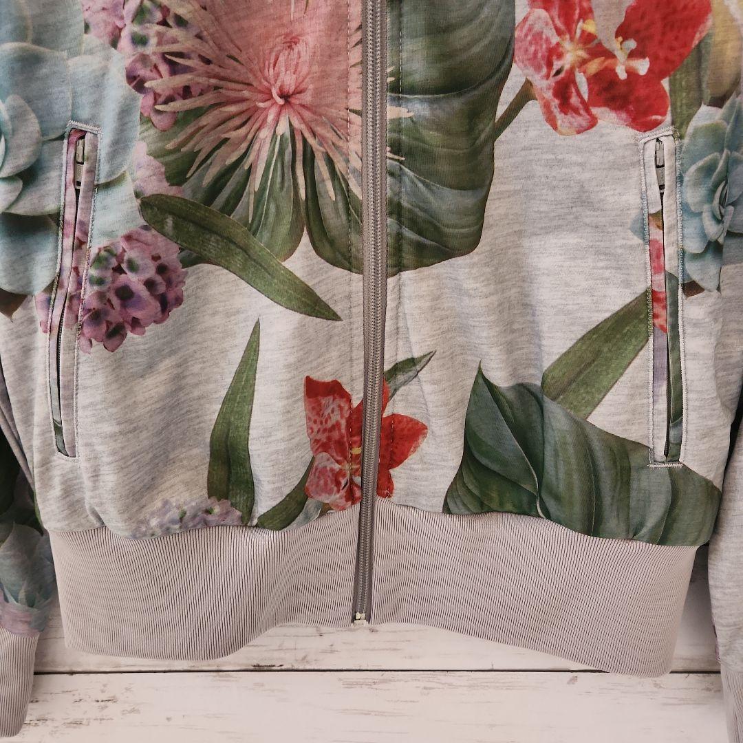 美品!! adidas レディース ファームカンパニー 紫陽花 グレー XL
