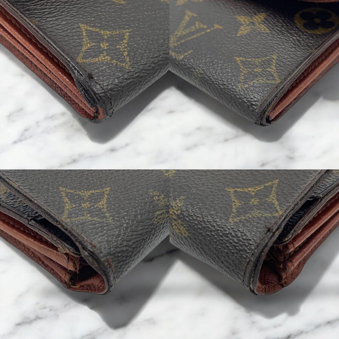 Louis Vuitton ブラウン 長財布 ポルトフォイユ・サラ M61734
