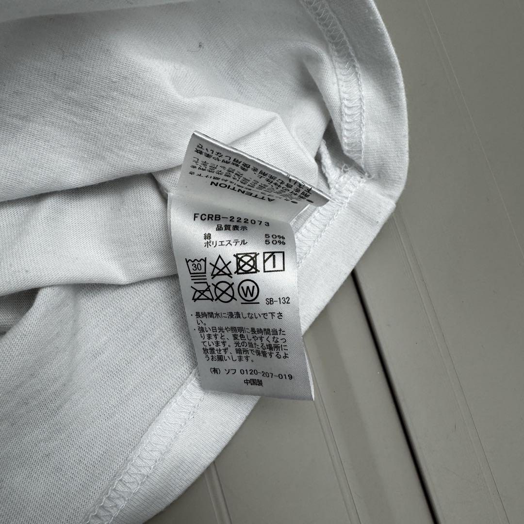 トップス FCRB 22AW AUTHENTIC TEAM POCKET TEE M