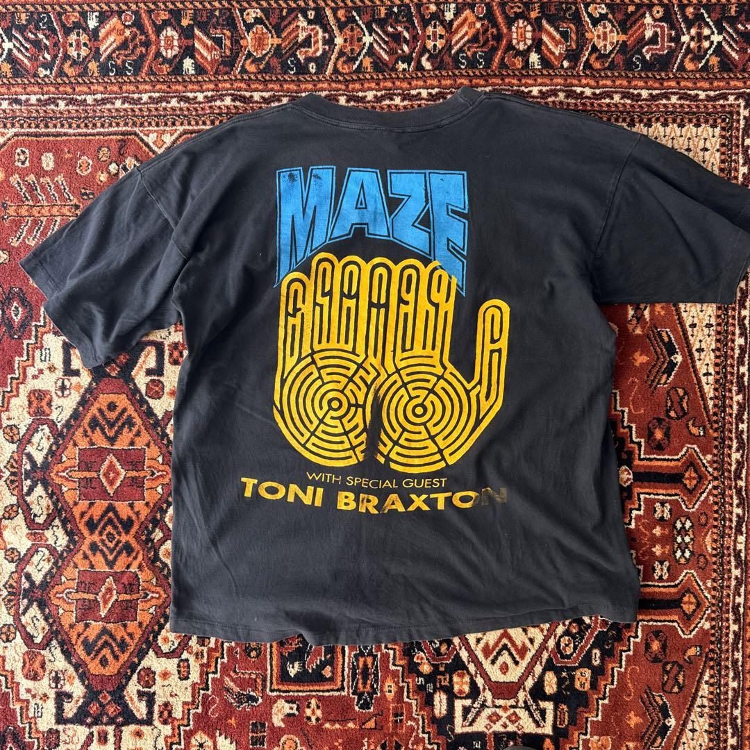 Special vintage tee TONI BRAXTON MAZE 画像2