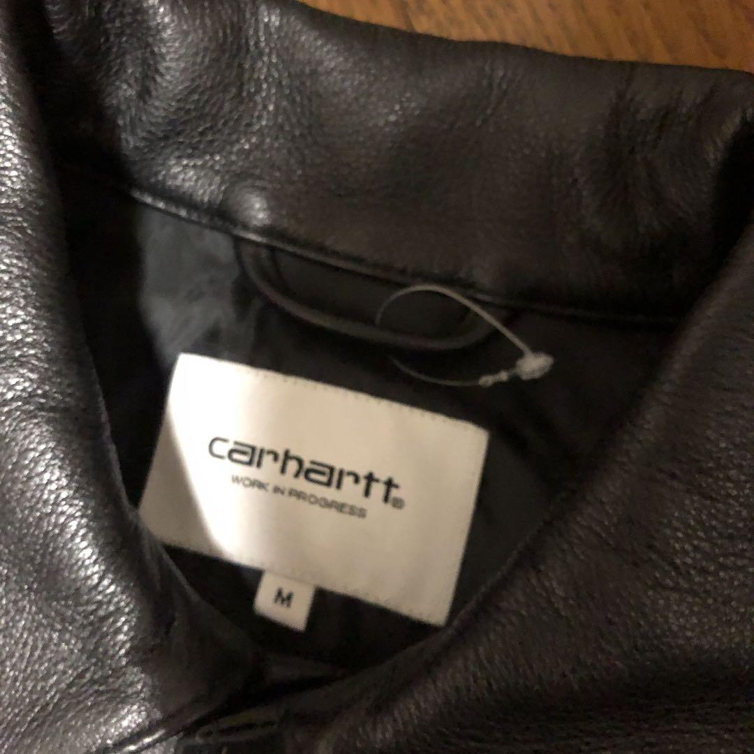 送料無料新品☊ carhartt 2021 LEATHER CHORE COAT MDjwq-m88942134223 好評在庫あ