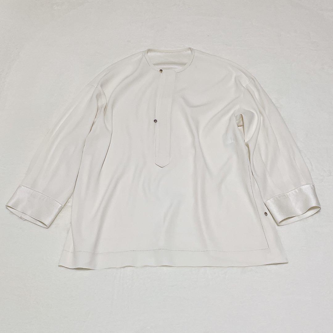 ギャルリーヴィー ボタン　シャツ　アイボリー　ブラウス　24SS