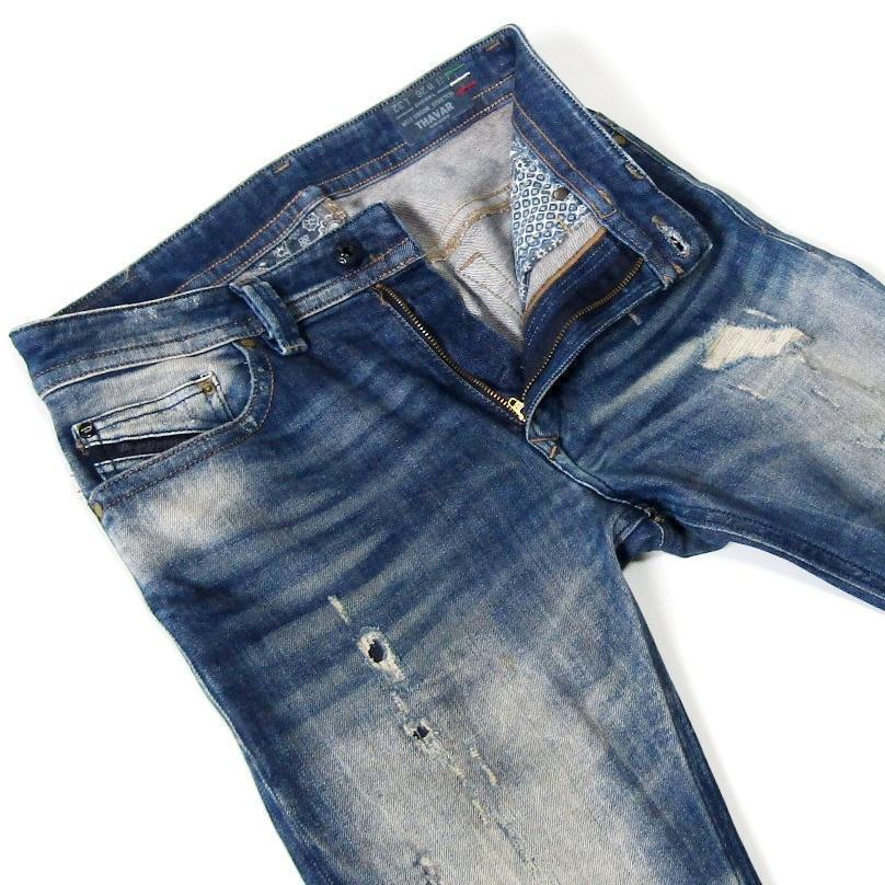 DIESEL ディーゼル THAVAR  超レア 限定デニム ⭐️激レア 限定⭐️DIESELディーゼル 再構築 デニム THAVAR