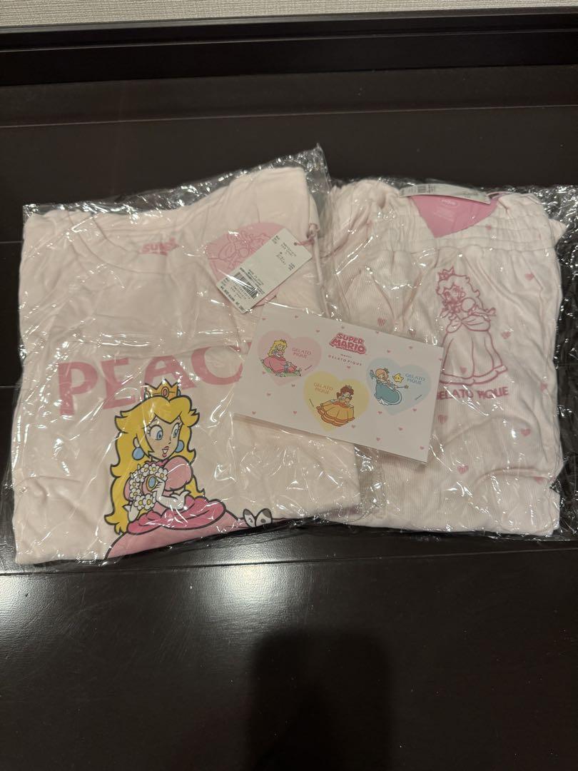 gelato pique ピーチコレクション　Tシャツ&ロングパンツ
