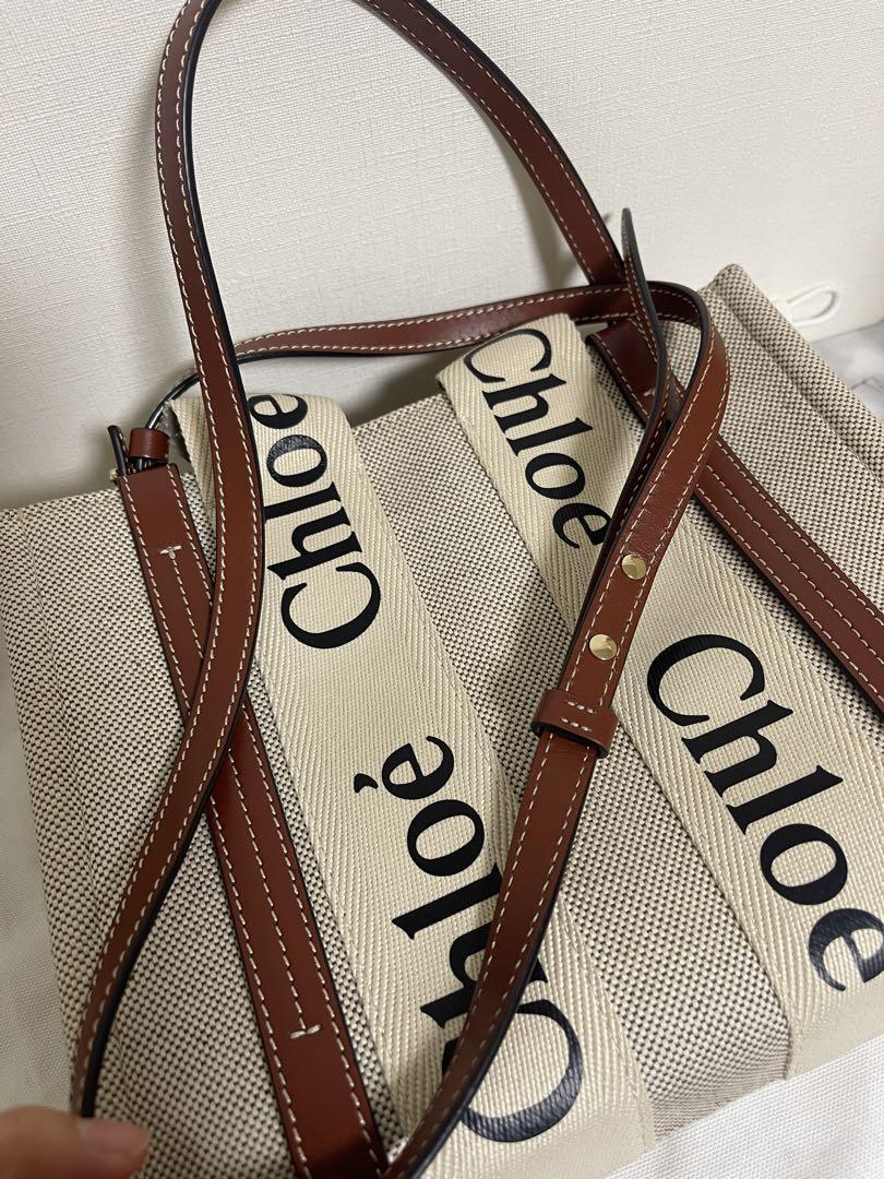 【美品】Chloé トートバッグ ベージュ/ブラウン
