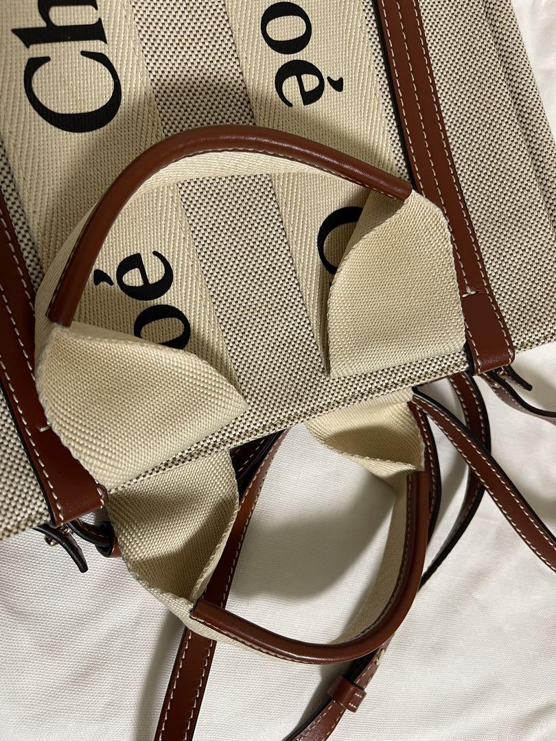 【美品】Chloé トートバッグ ベージュ/ブラウン