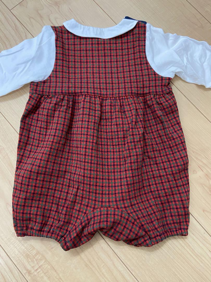 ファミリア　袖付　ロンパス　ロンパース