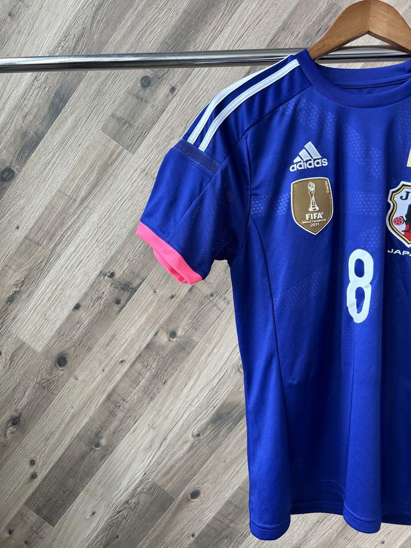 ★ なでしこジャパン　宮間あや　アディダス　背番号　ゲームシャツ　サッカーシャツ