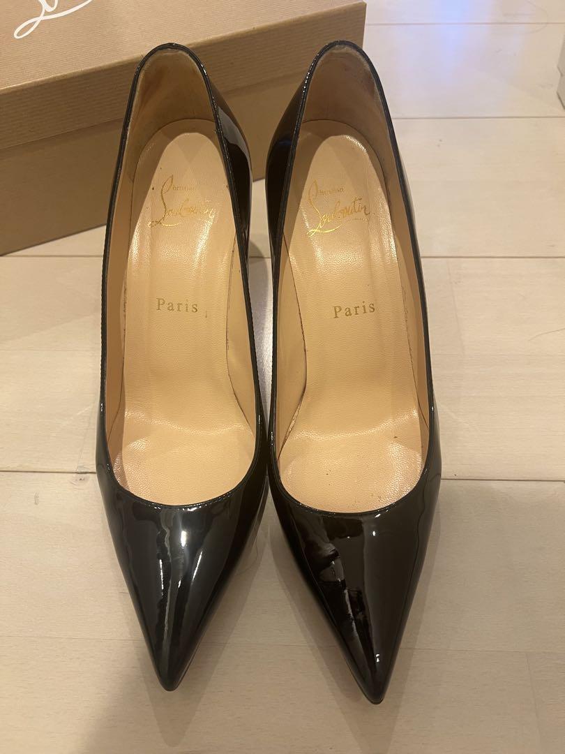 ChristianLouboutin kate85ルブタン37.5 裏貼り　美品
