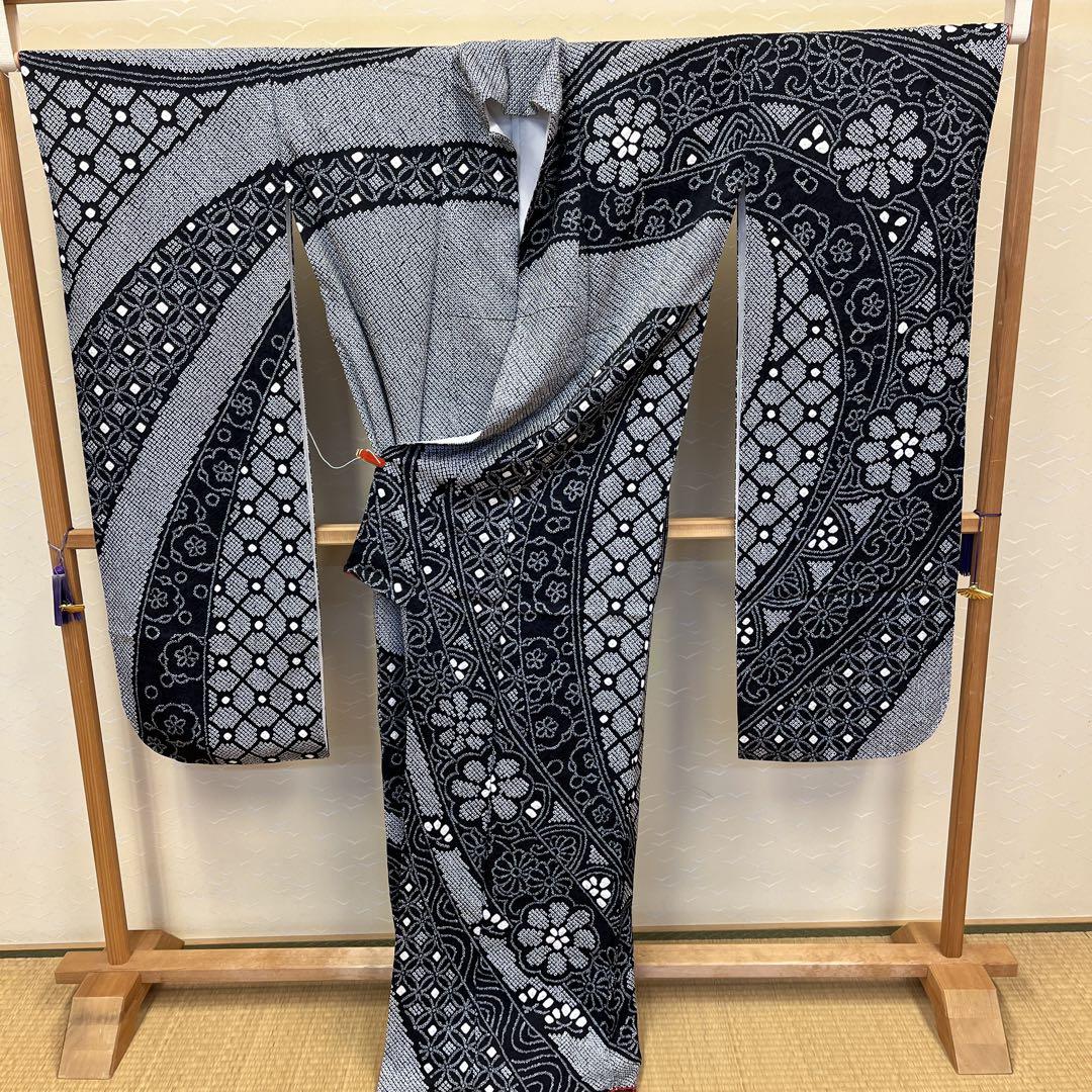 振袖 絞り 正絹 未使用品