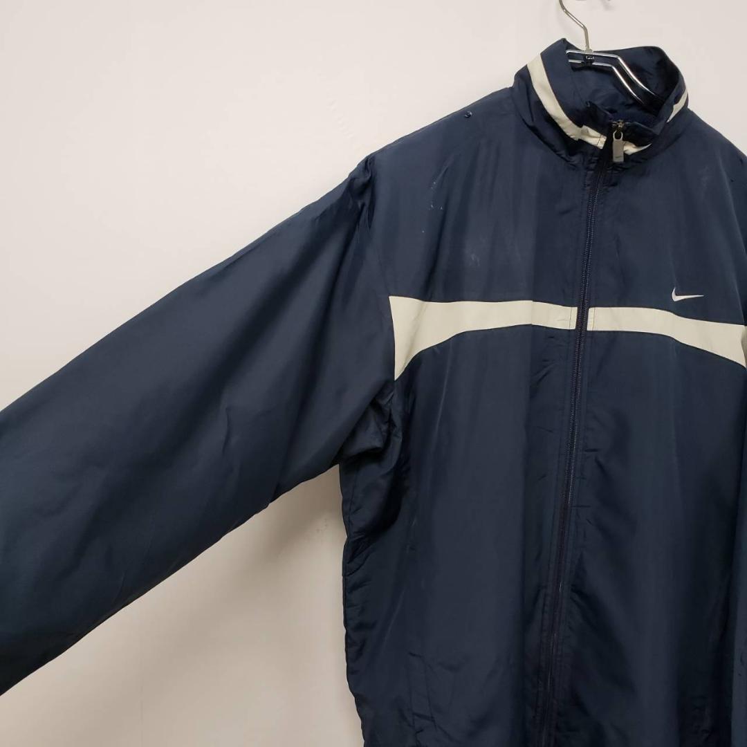 最新作正規品 古着 ナイキ NIKE ナイロンジャケット 刺繍ロゴ ブルゾン XL YrOzw-m88951244554 爆買い好評