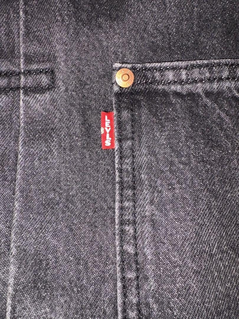 Levi's Premium ダークグレー デニムジャケット XL