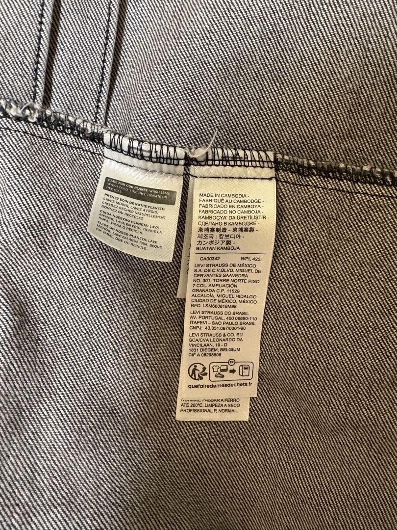 Levi's Premium ダークグレー デニムジャケット XL