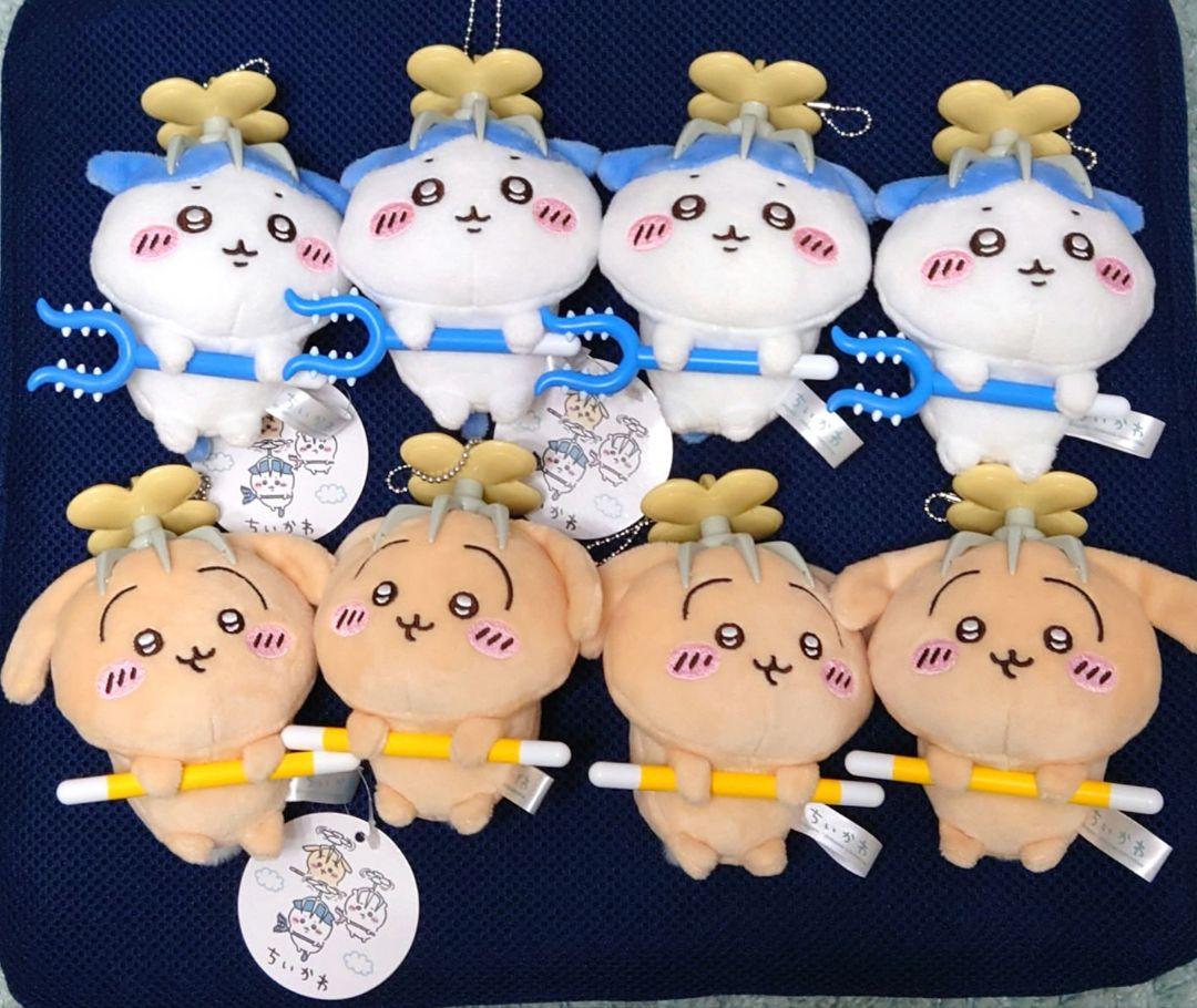 ちいかわ 討伐マスコット ハチワレ うさぎ 8個セット 一部タグなし ちいかわ 討伐マスコット ハチワレ うさぎ 8個セット 一部タグなし