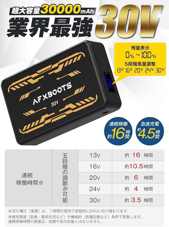 【超高出力】ファン バッテリー セット 空調服用 超長時間稼働 静音 超高出力】ファン バッテリー セット 空調服用 超長時間稼働 静音