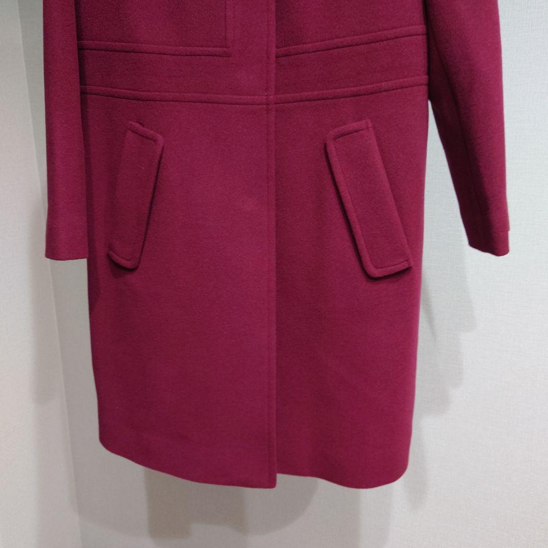 21 新品 ☆ 22OCTOBER コート アンゴラ混 46 画像3