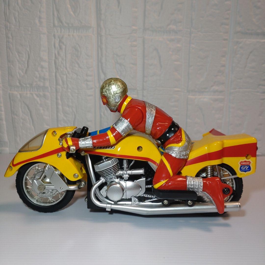 BANDAI R/C SIDEMACHINE 人造人間キカイダー Amazon | R/C ラジコン 人造人間キカイダー サイドマシン