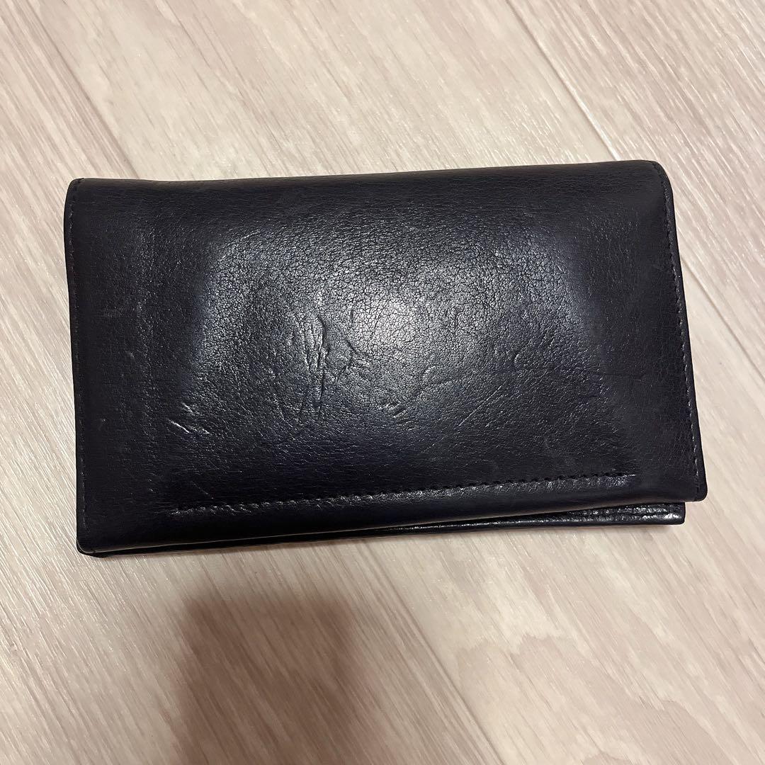 イルビゾンテ ミディアムウォレット 黒 長財布 二つ折り財布