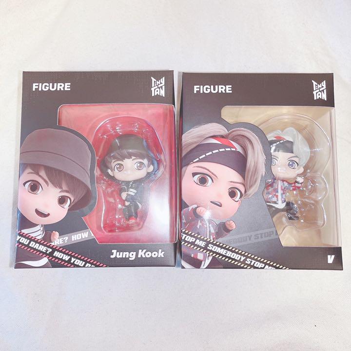 BTS TinyTan MICDrop フィギュア 公式　セット BTS TinyTAN MIC Drop フィギュアセット - メルカリ