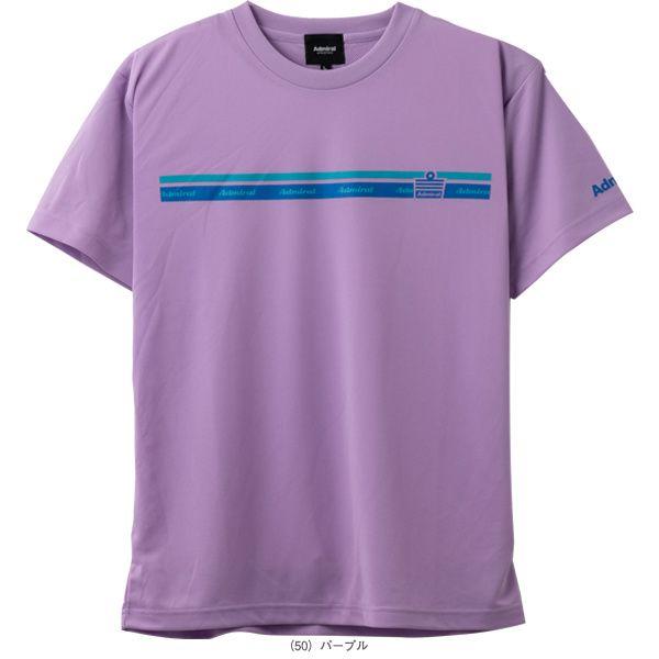 Admiral パープル Tシャツ Lサイズ ATMA412 - メルカリ