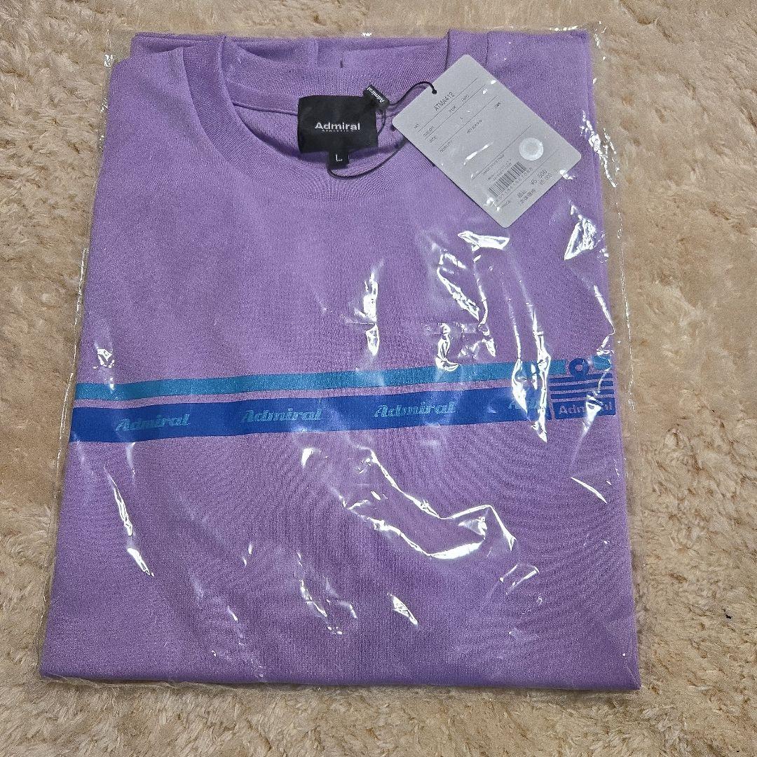 直営店に限定 Lサイズ Tシャツ パープル Admiral ATMA412 メルカリ - ウェア