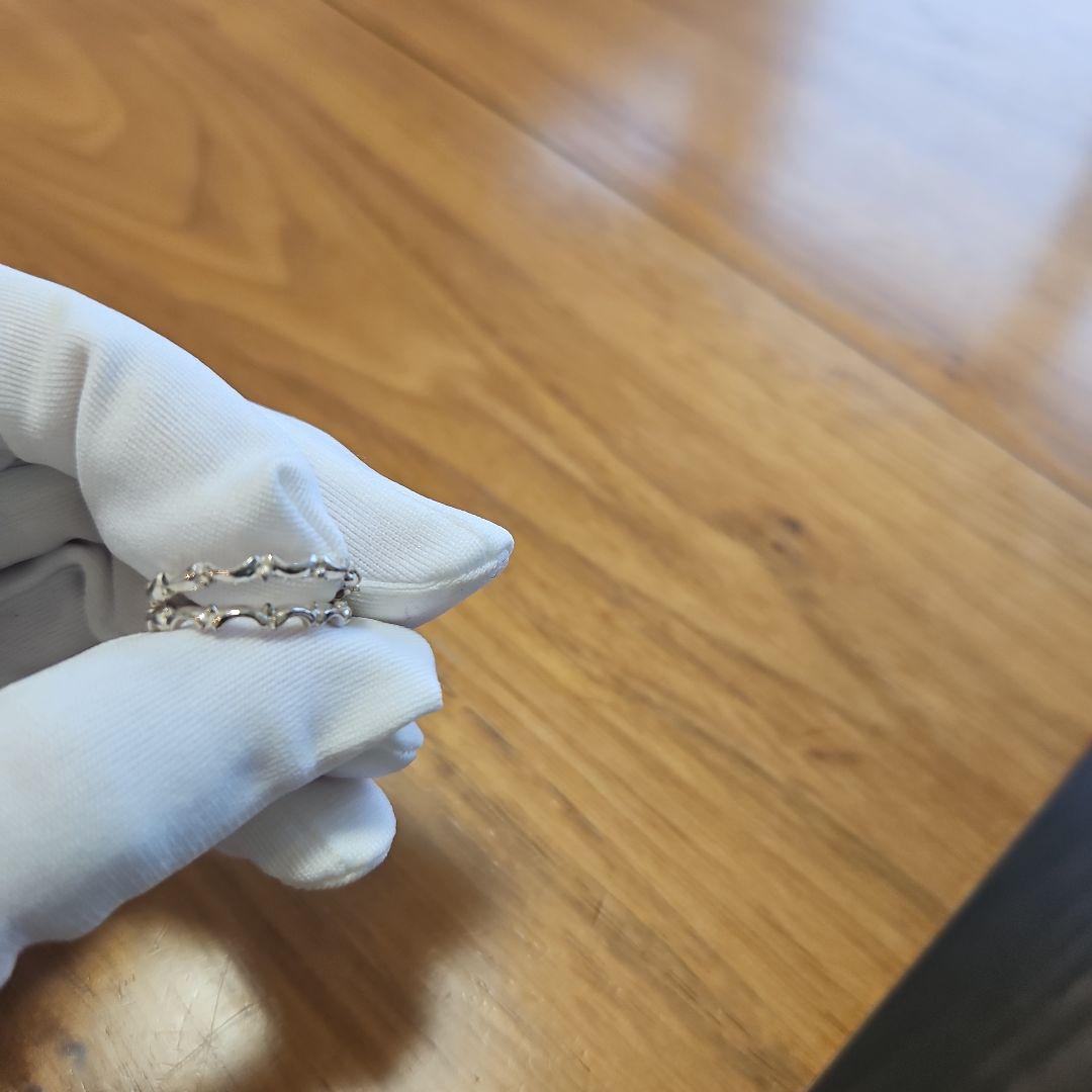 半額SALE★ 値下げ❗アルページュ 3連リング シルバー925 ピンクゴールド アクセサリー