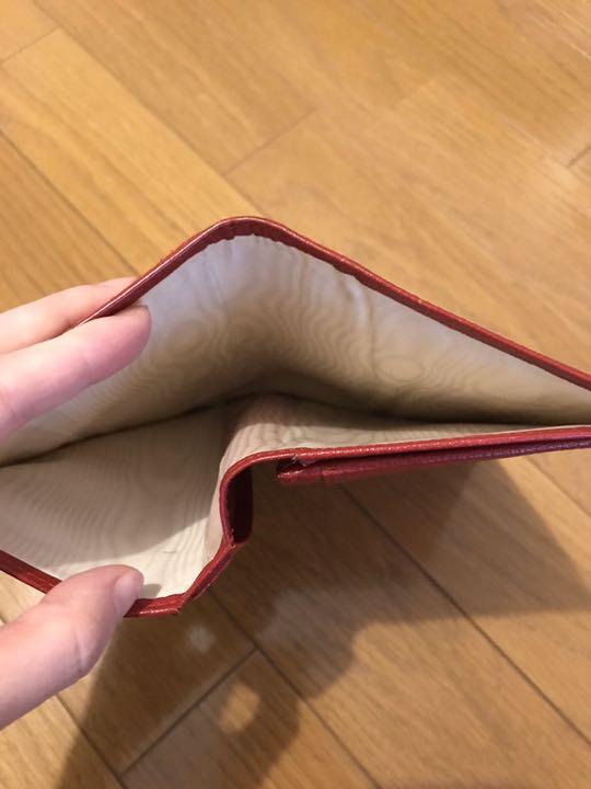 シャネル 長財布 レッド