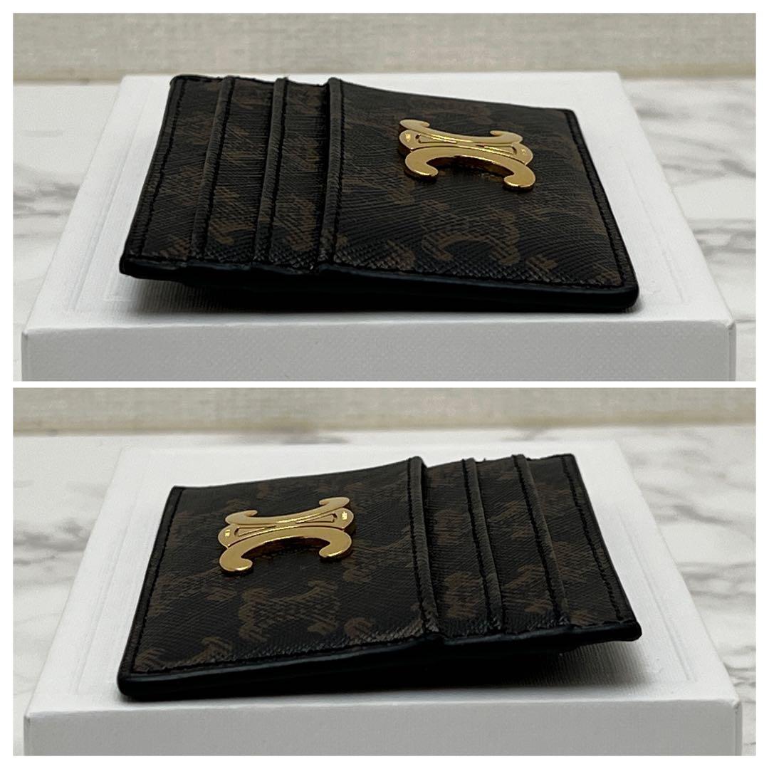 セリーヌ カードホルダー トリオンフ カードケース ブラウン CELINE WWW_MORNINGWALKER_COM