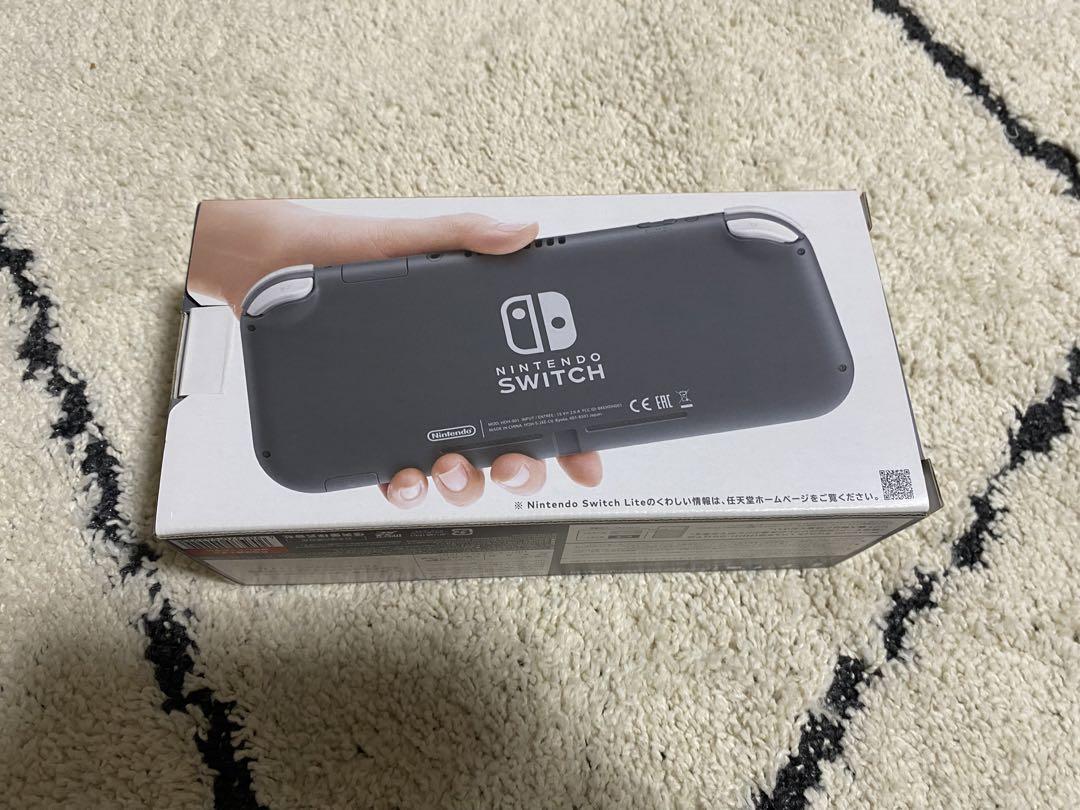 Nintendo Switch Lite グレー 本体 + ACアダプター