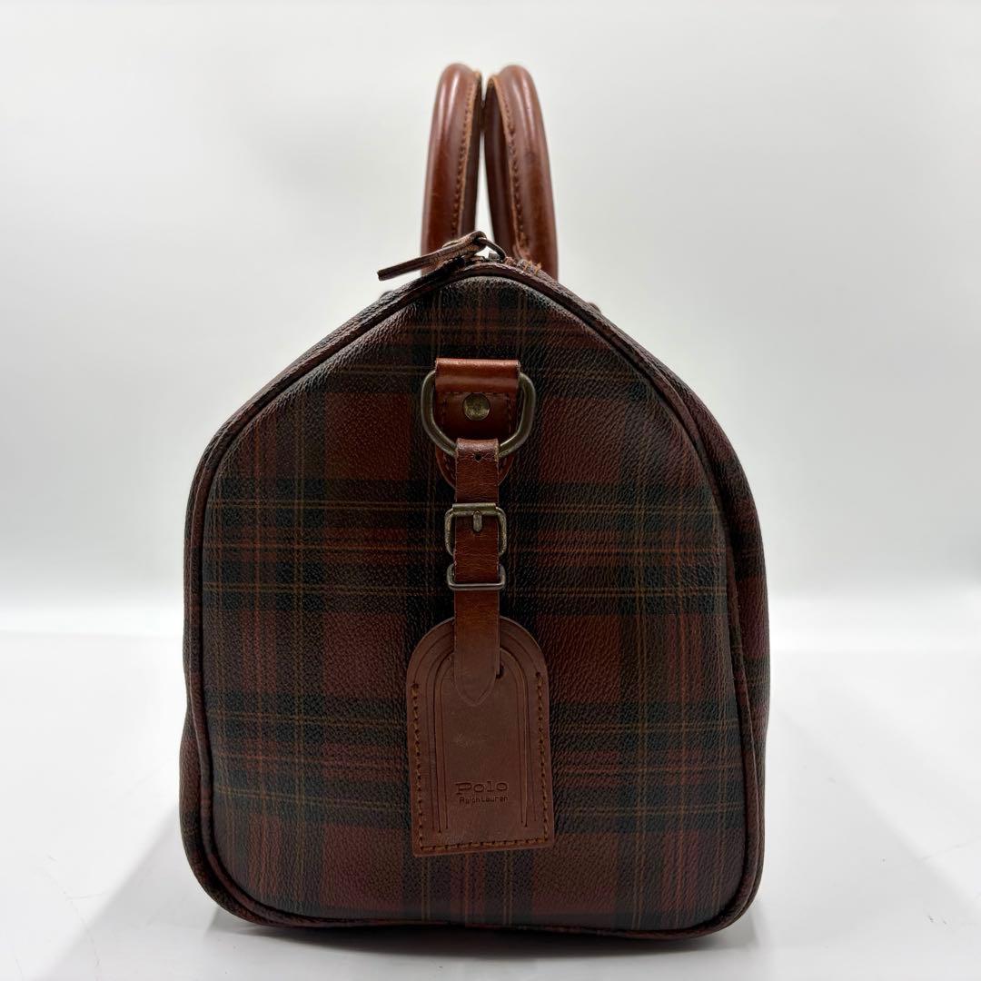 RALPH LAUREN ラルフローレン ミニボストン チェック