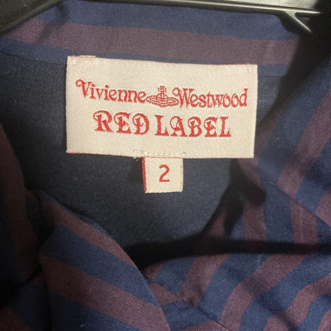 Vivienne Westwood RED LABEL ネイビー 半袖シャツ - メルカリ